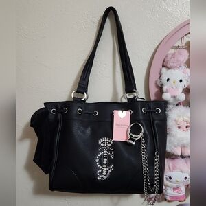 Juicy Couture Crown Tote Bag Liquorice